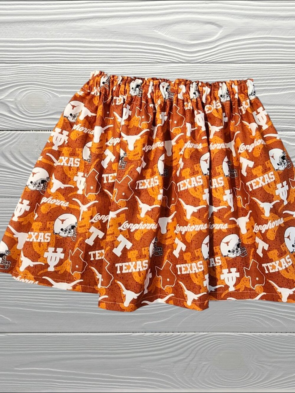 Univ of Texas Girl Skirt Longhorns Girls Skirt Texas Longhorns Skirt for Girls